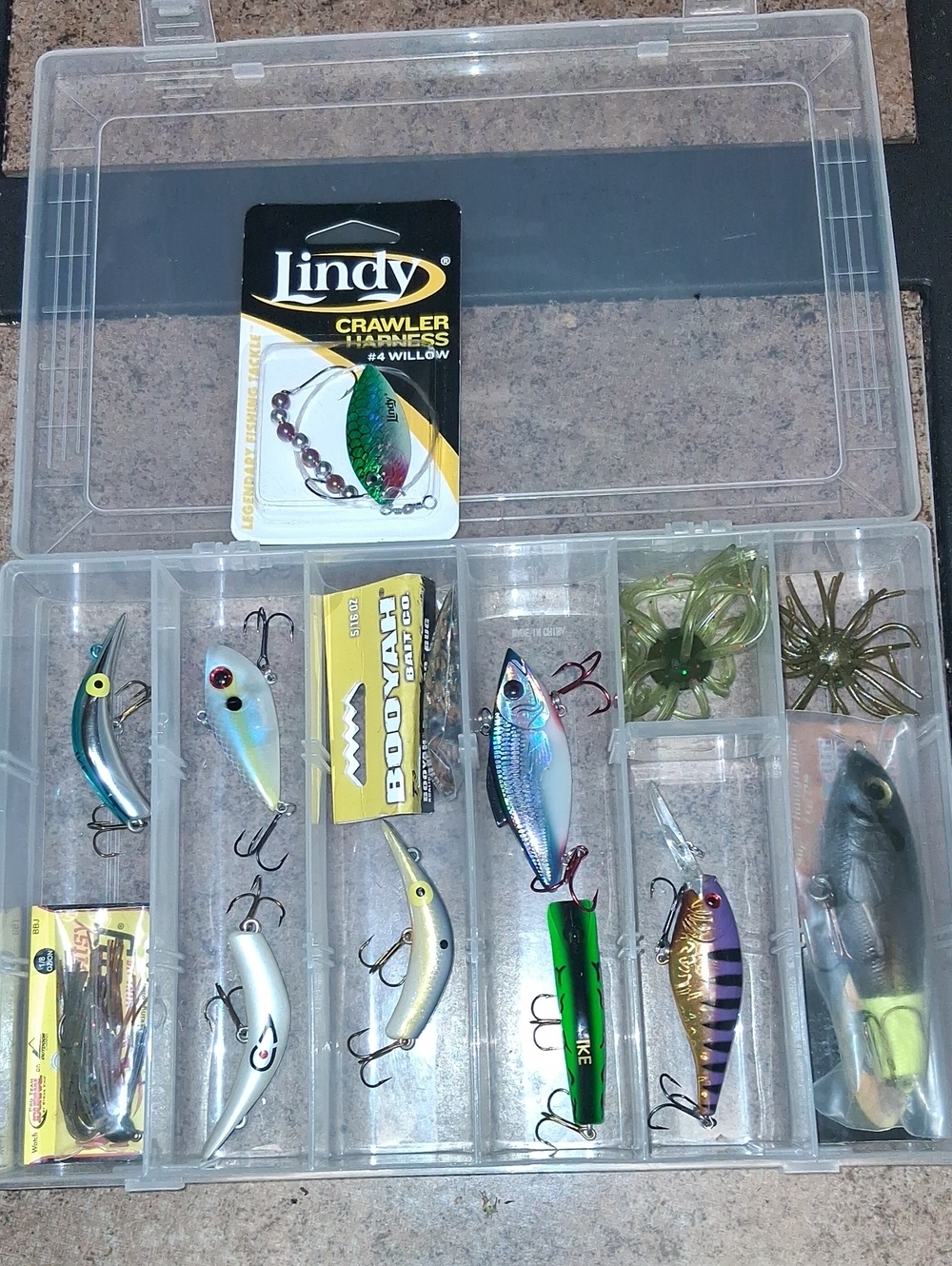 4 Lazy Ike X Vintage X Sea Urchin X 2 Jig X Rattletrap X Flickershad X Lipless +
